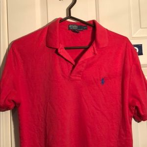 Men’s Ralph Lauren Polo (Coral Red)